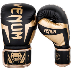 Élite Boxing Gloves Black Gold