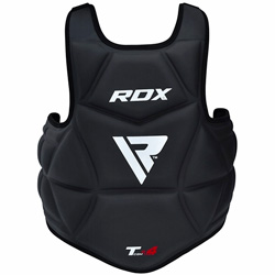 Chest Guard Molded T4 Black