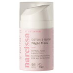 Narcissa Detox Glow : Gesichtsmaske für die Nacht Bio Anti-Schmutz