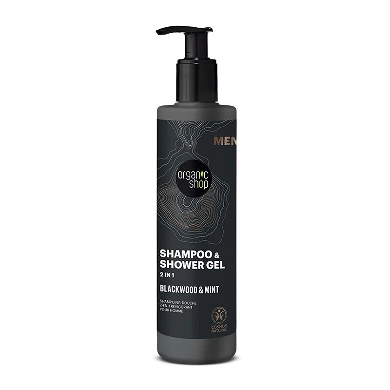 Shampoo and Shower Gel 2 in 1 Blackwood & Mint